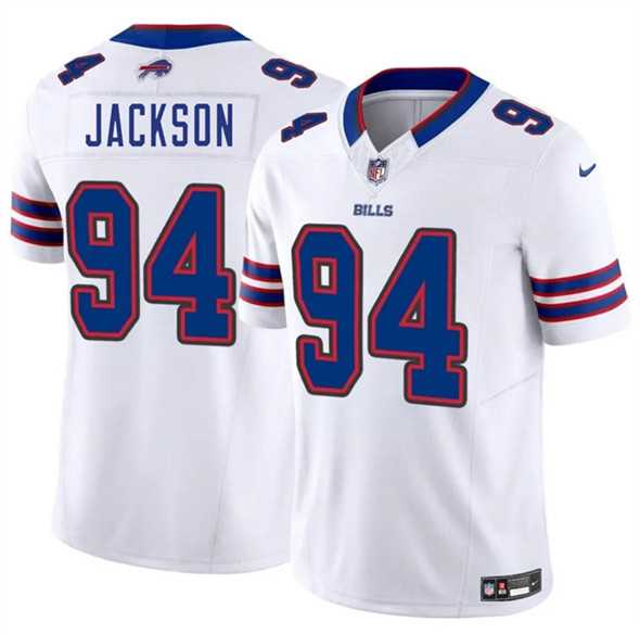 Men & Women & Youth Buffalo Bills #94 Maxwell Hairston White 2025 Draft F.U.S.E. Vapor Untouchable Limited Stitched Jersey